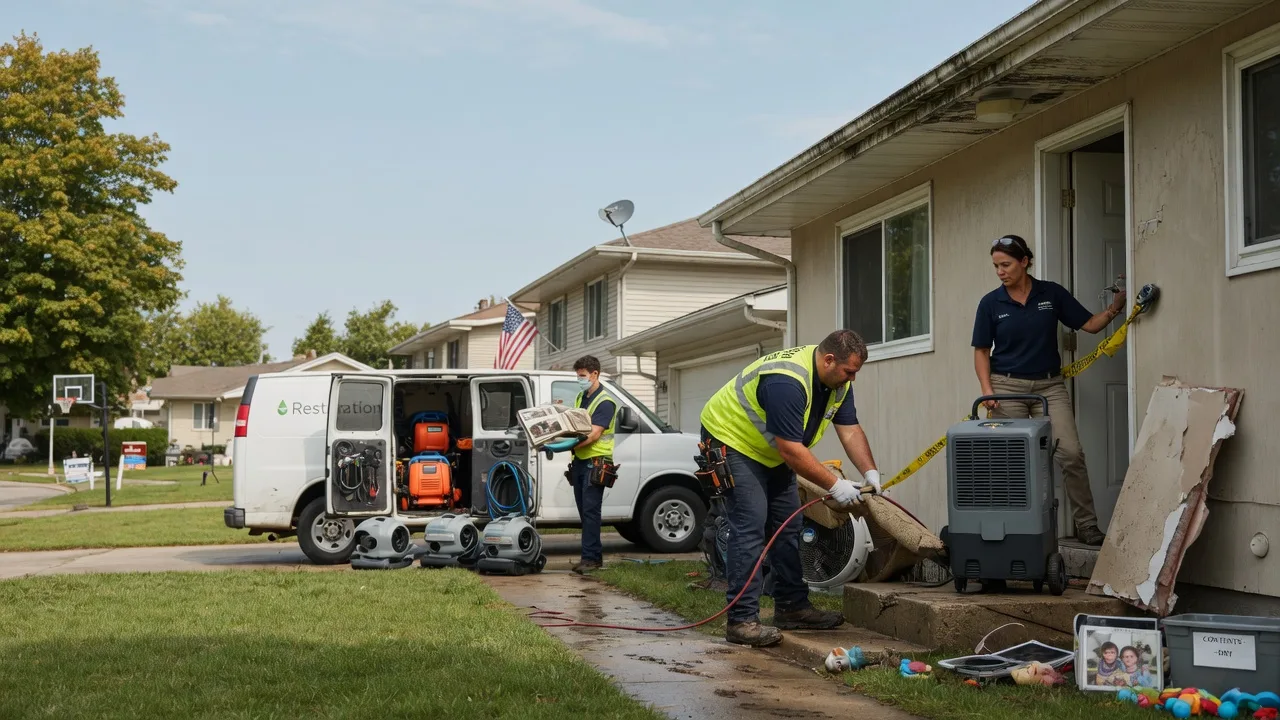 Water Damage Restoration in Sabine, WV near me